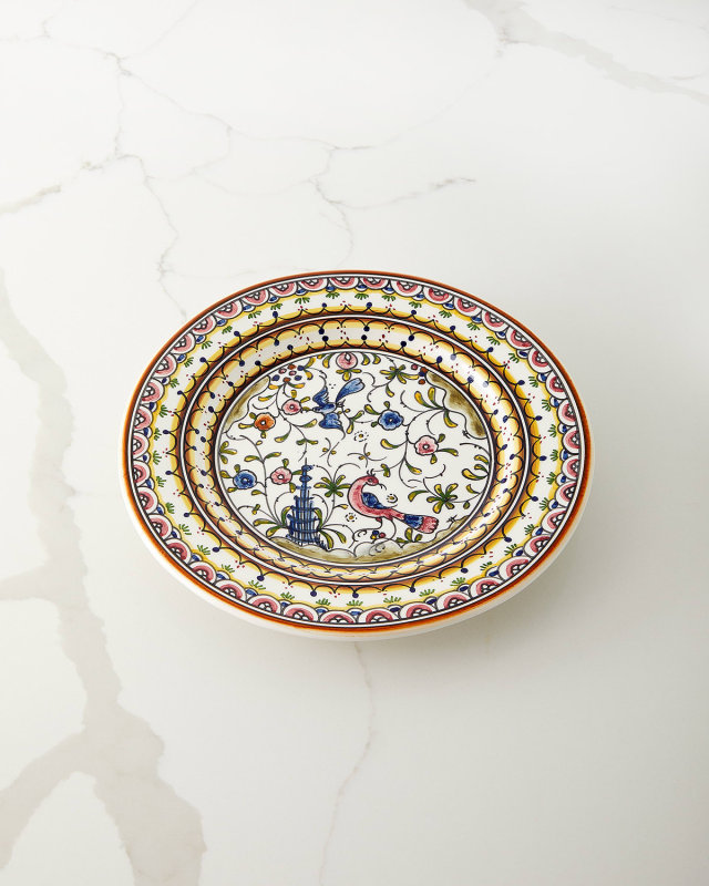 Four Pavoes Salad Plates